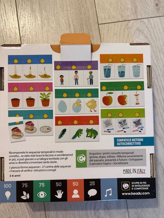 Детска игра Headu за последователност