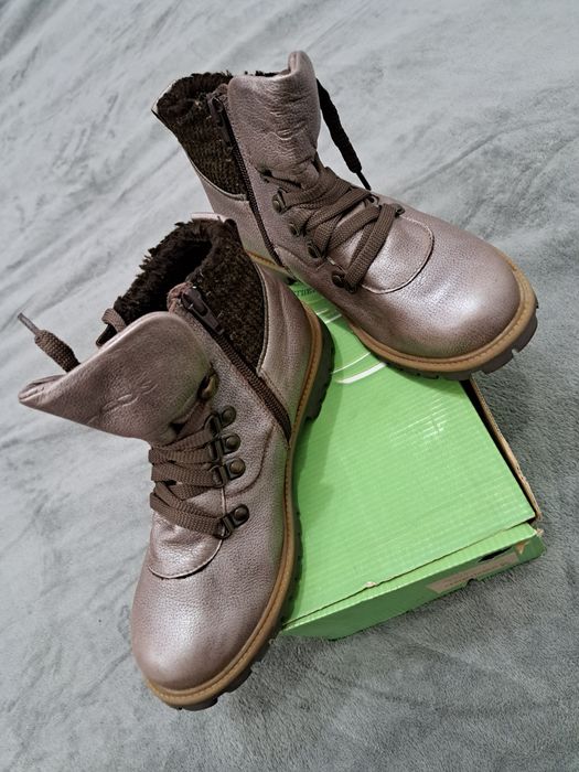 Зимни боти естествена кожа  35 номер