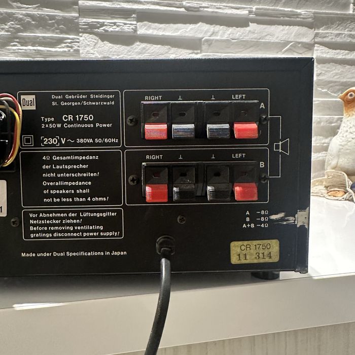 DUAL CR 1750 reciver