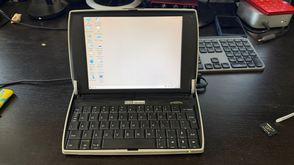 Psion Netbook Pro - рядък ретро компютър