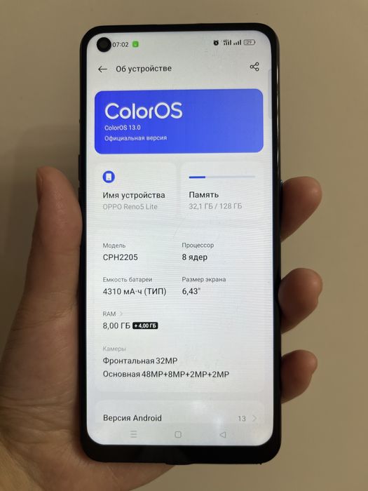 Oppo Reno 5lite ///128gb