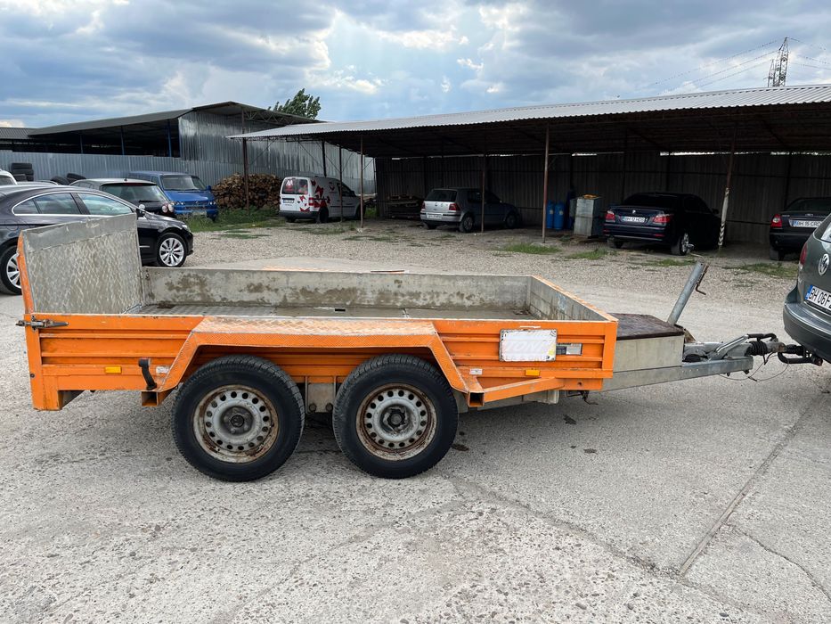 Remorcă utilaje/ATV/miniexcavator 3,5t