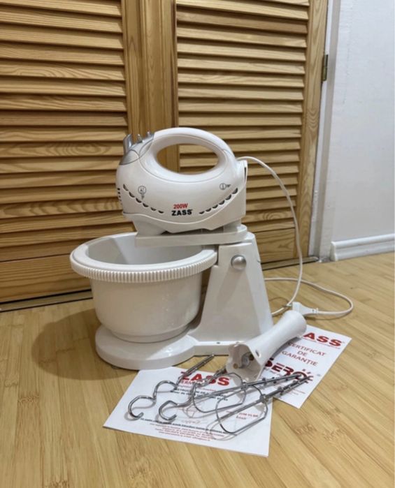 Mixer de mână Zass cu blender și vas