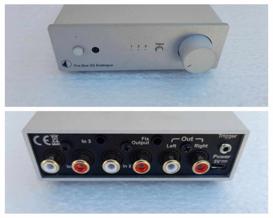 NAD / Pre Box S2 Pro-Ject / Phono Box E  Pro Ject