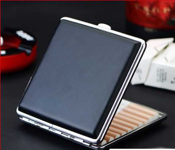 НОВА ЛУКСОЗНА ТАБАКЕРА. КОЖЕНИ ТАБАКЕРИ ЗА 100ММ, SLIM И 80ММ ЦИГАРИ.Tabakera Slim Cigarette Case Cigarette Box.Подарък за пушач Подарък за мъж и жена