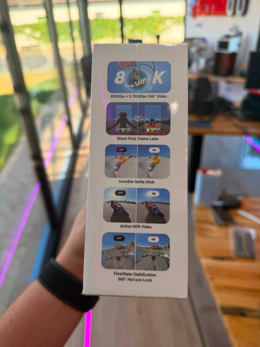 Camera Insta360 X4 - 8K 360 Action Cam - Sigilate
