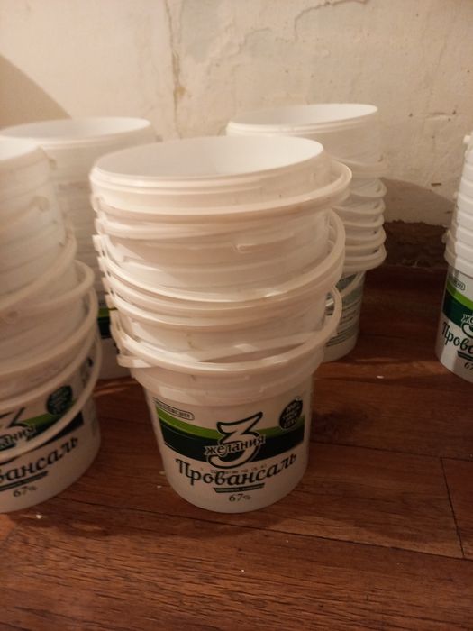 Пластиковые ведра бу 100тг