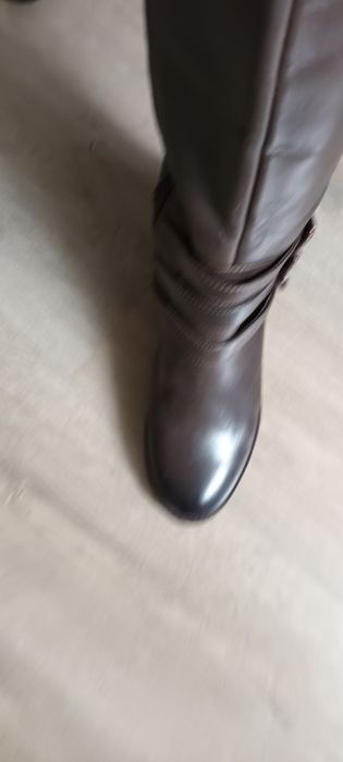 Cizme damă piele box