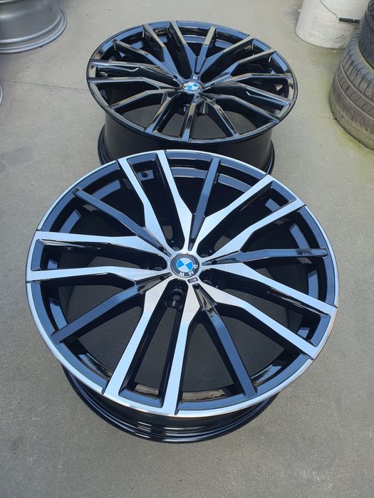 o janta Bmw X5,X6 originala  pe 22, Neagra sau dyamond cut