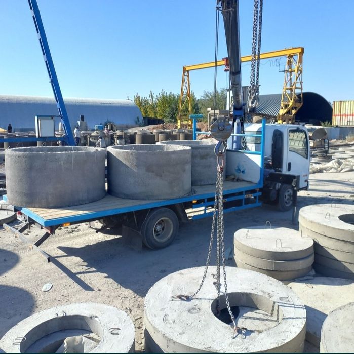 Бетонные кольца всех размеров