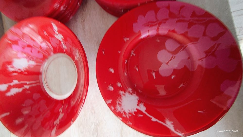 Set 12x3 farfurii +2 boluri pentru salata
