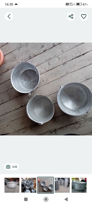 Ceaune din aluminiu alimentar