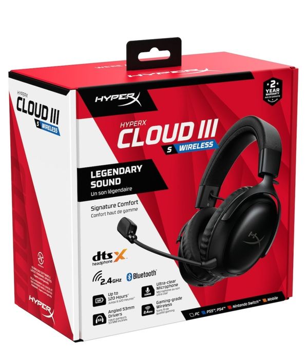 Casti gaming wireless HyperX Cloud III S