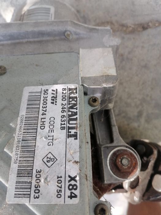 Електрически управление на волана за renault clio 2007 година
