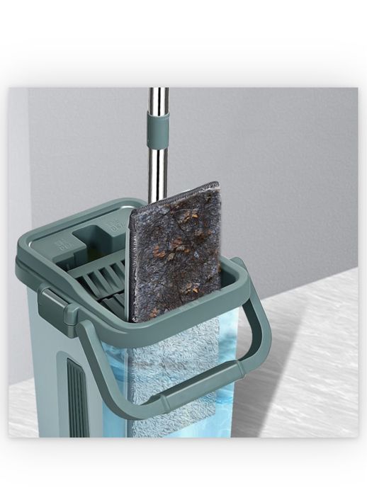 Швабра с отжимом и ведром