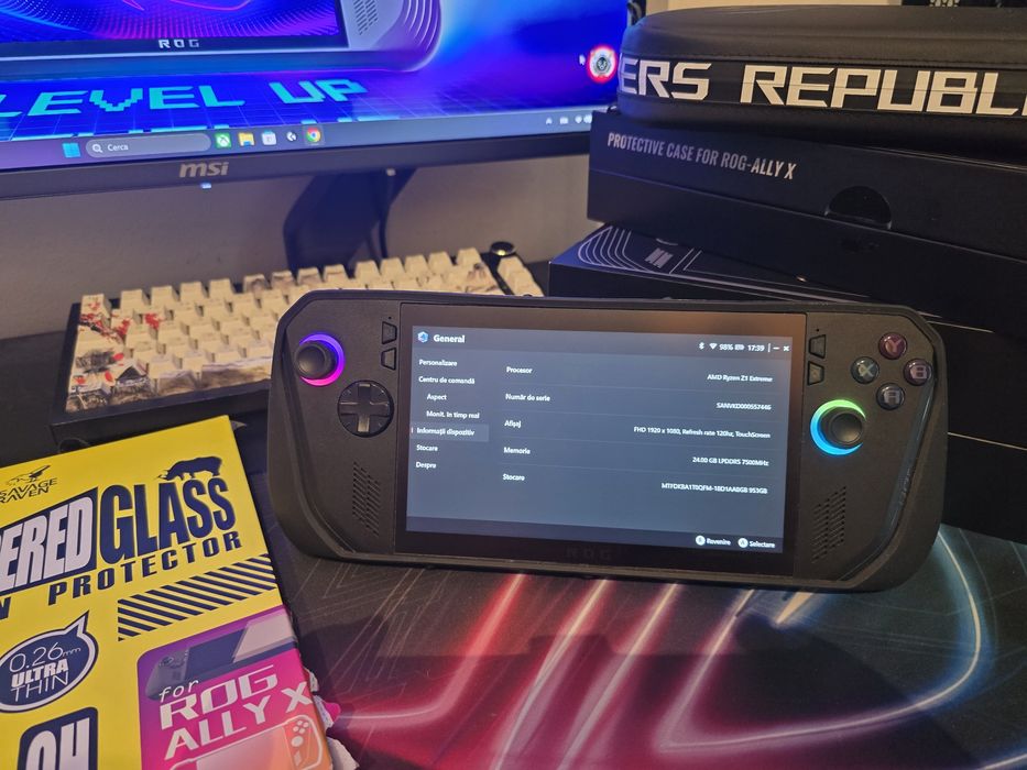 Consolă gaming portabilă Asus ROG Ally X