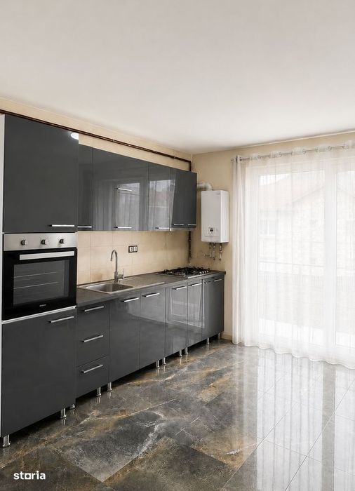 Apartament 58 mp utili+balcon,zona Florilor,et 1