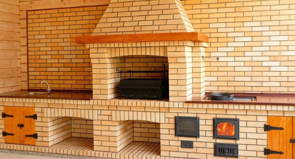 Летние кухни. Очаги. Тандыр под ключ.