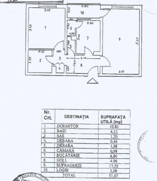 Apartament De Închiriat Stradal Mobilat Renovat