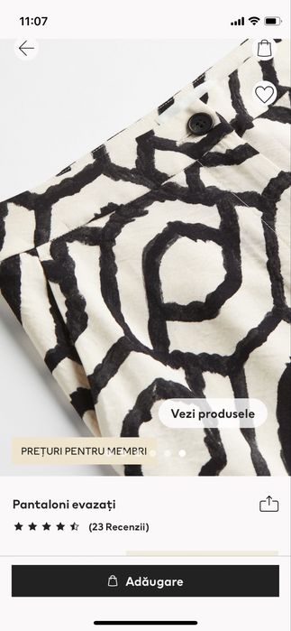 Pantaloni vaporosi HM