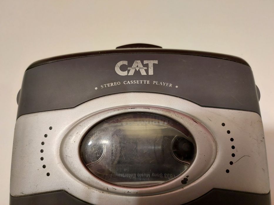 Walkman Stereo Cassette Player CAT. Stare foarte bună de funcționare.