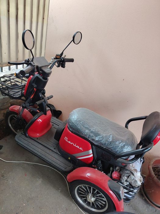 Triciclu electric Rotakt Senior 1000W, 55 km, 2024