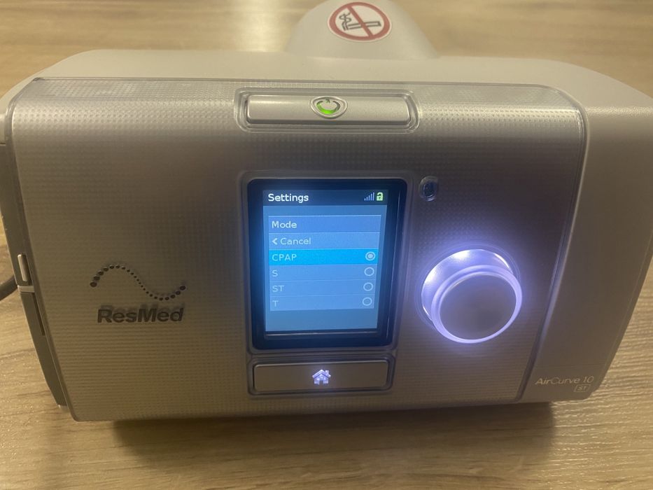 Aparat BiPap pt apnee model Resmed AirCurve 10 ST