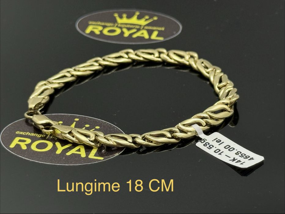 Bijuteria ROYAL : Bratara AUR 14K / 10.53 GR