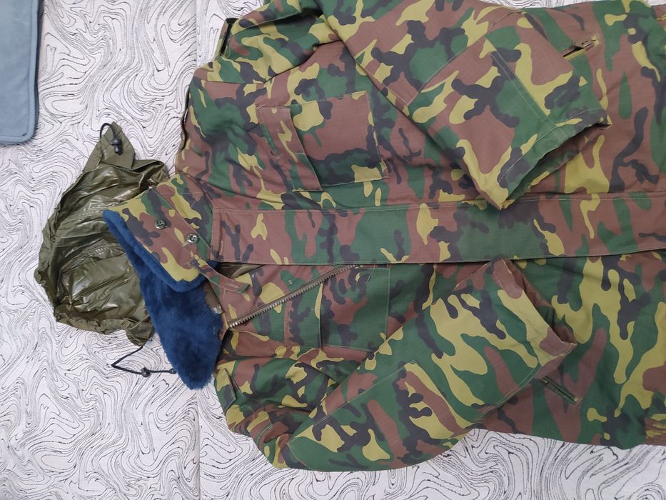 Бушлат военный камуфлированный