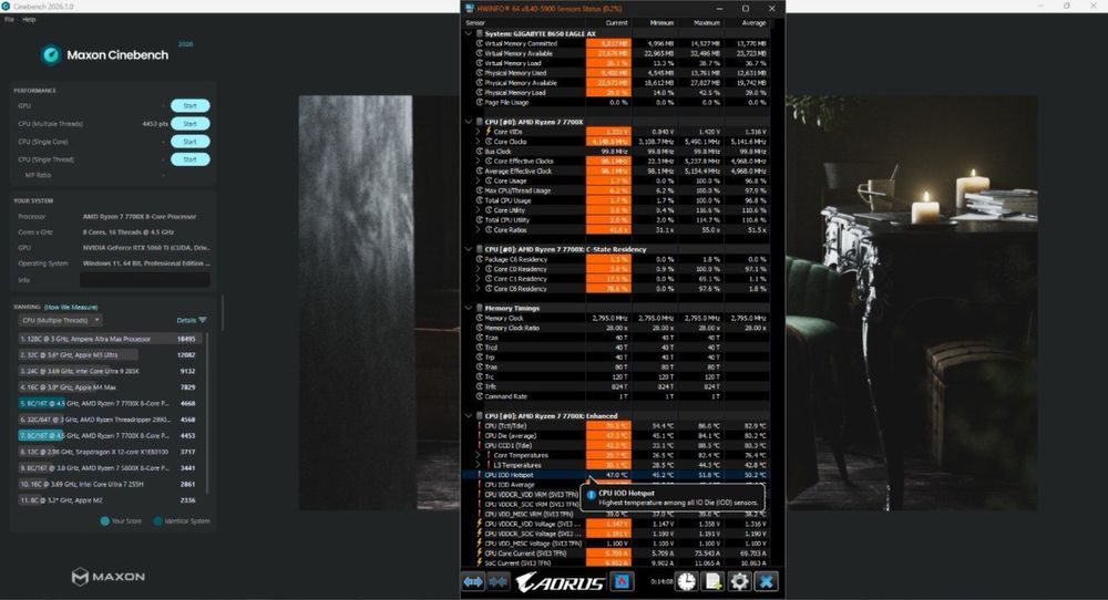 Calculator / Sistem PC Gaming - R7 7700X, 5060Ti 16GB, 32GB, 1TB SSD