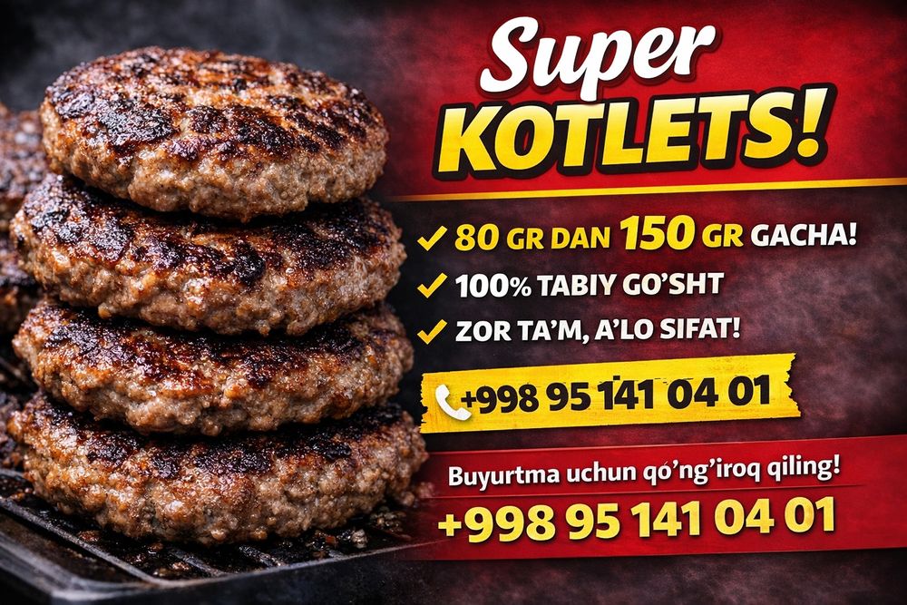 Super Kotlets burger