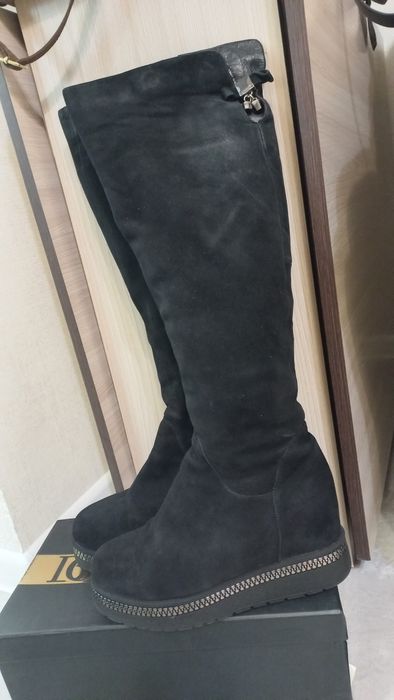 Продам сапоги ботфорды