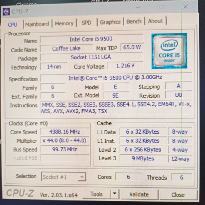 Системный блок HP, core i5 9500