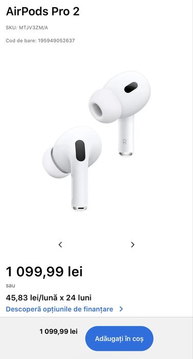 AirPods Pro2, noi sigilate
