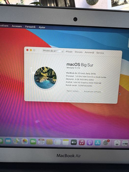 Macbook air A1465 i5