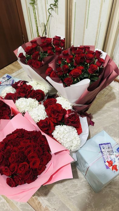Свежие цветы, продается срочно