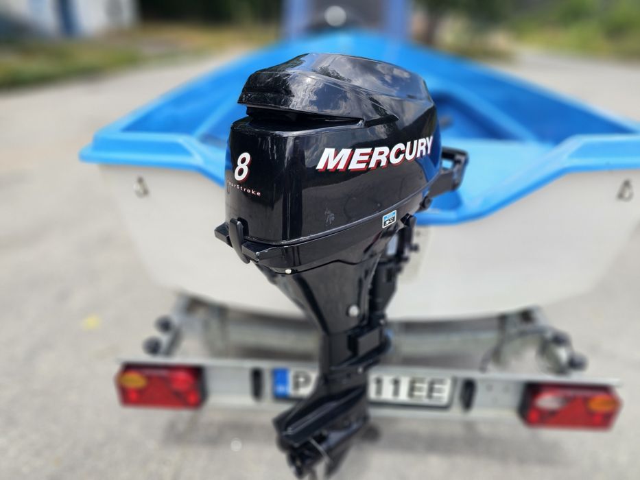Лодка Мичуринка 395 + Mercury 8 HP  + регистриран колесар