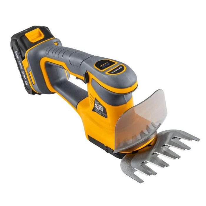 Foarfeca electrica pentru iarba si arbusti, acumulatori 2x 2Ah,
