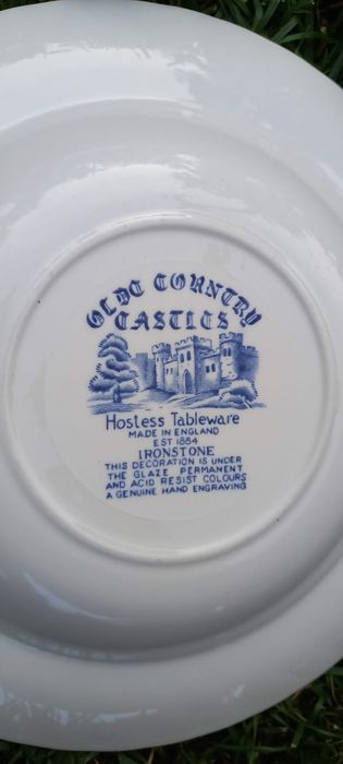 Serviciu de masa cafea portelan englezesc original Unicorn Tableware