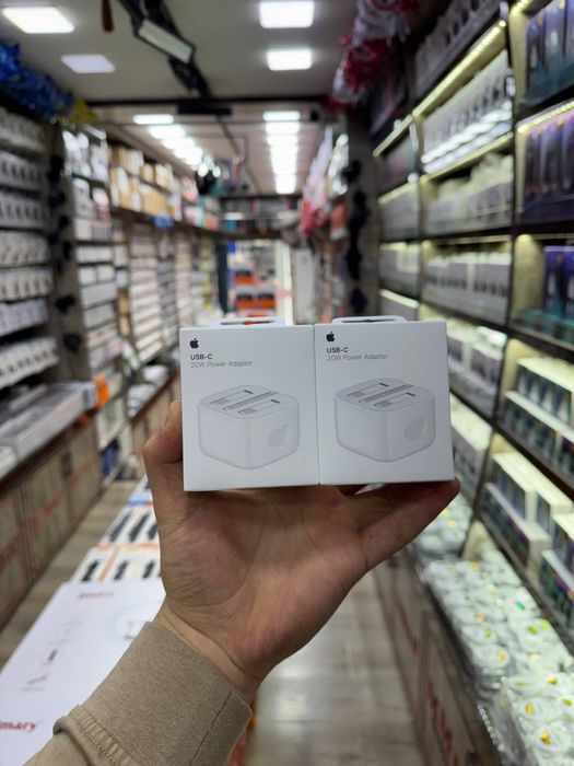 Айфон зарядка оригинал айфон адаптер зарядка блок питания 20ват