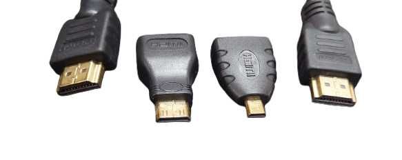 HDMI кабел 3 in 1 + Mini HDMI и Micro HDMI 1.4 4K 1080P 1.5m