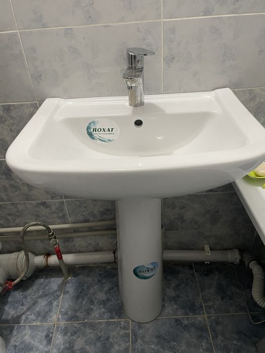 Продается бу раковина, ромашка только