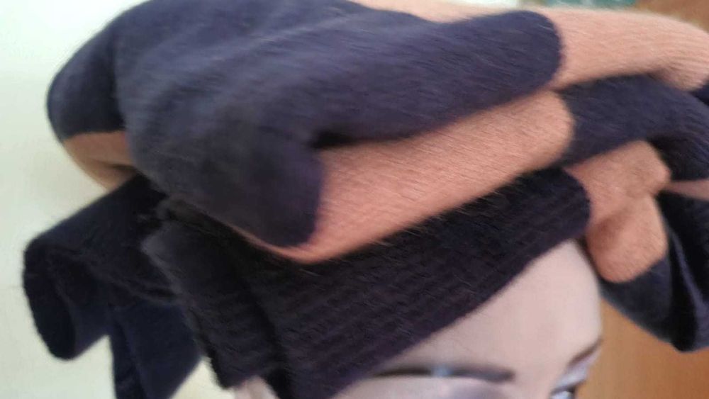 Rochie midi tricotata Comma, marimea M, lana, bumbac, poliamid