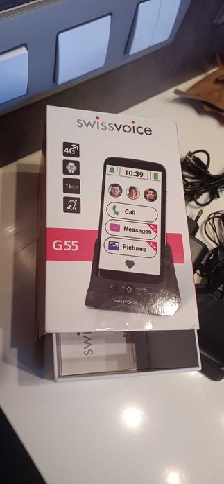 Телефон за възрастни с Андроид. Swissvoice