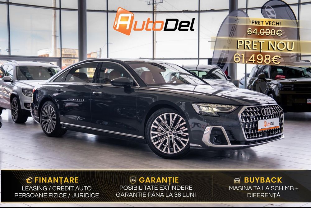Audi A8 Audi A8 L 60 TFSI e quattro Tiptronic / 360 / LED / Cameră