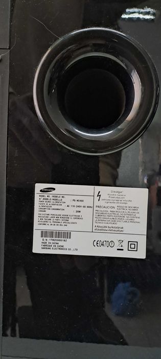 Samsung PS WC 450 subwoofer