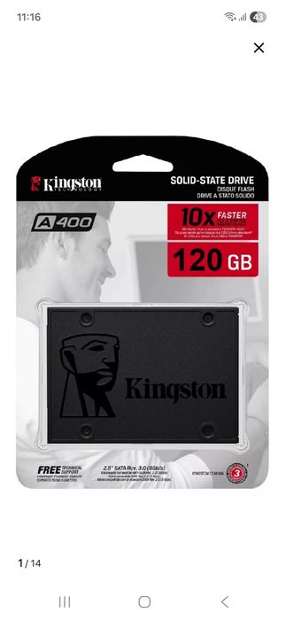 Продам ssd Kingston 120gb