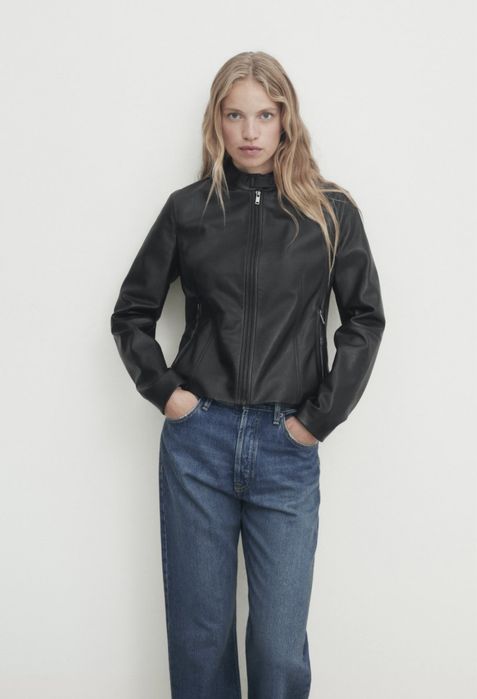 Geaca Massimo Dutti din piele