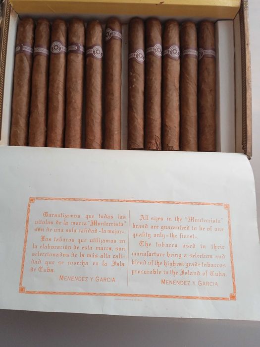 Табакери Куба Празна кутия дървина Montecristo