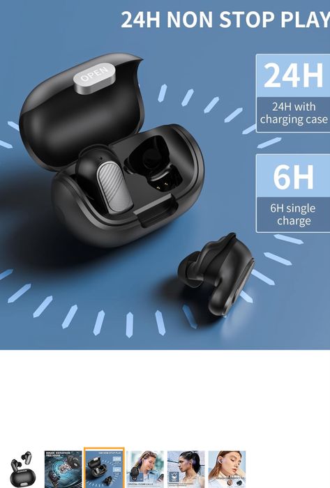 Bugani wireless слушалки с дълбок бас